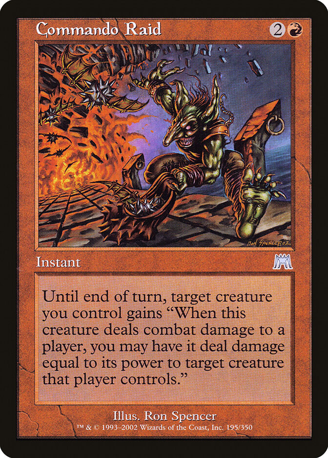 Commando Raid, Onslaught · 195/350