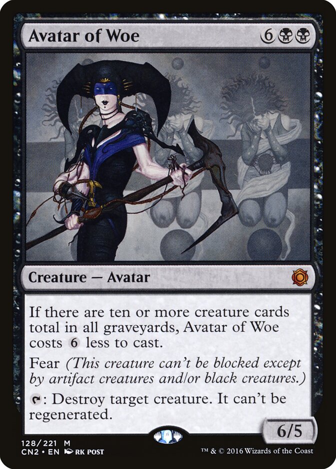 Avatar of Woe, Conspiracy: Take the Crown · 128/221