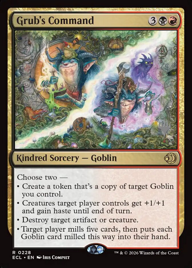 Grub's Command, Lorwyn Eclipsed Promos · 0228