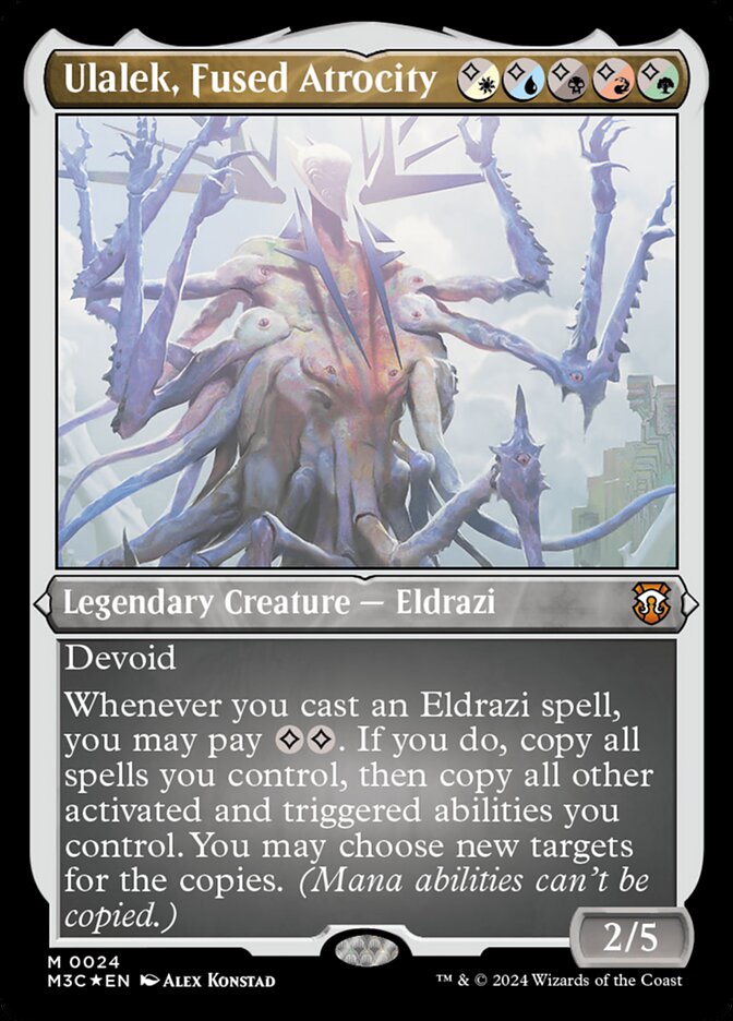 Ulalek, Fused Atrocity, Modern Horizons 3 Commander · 0024