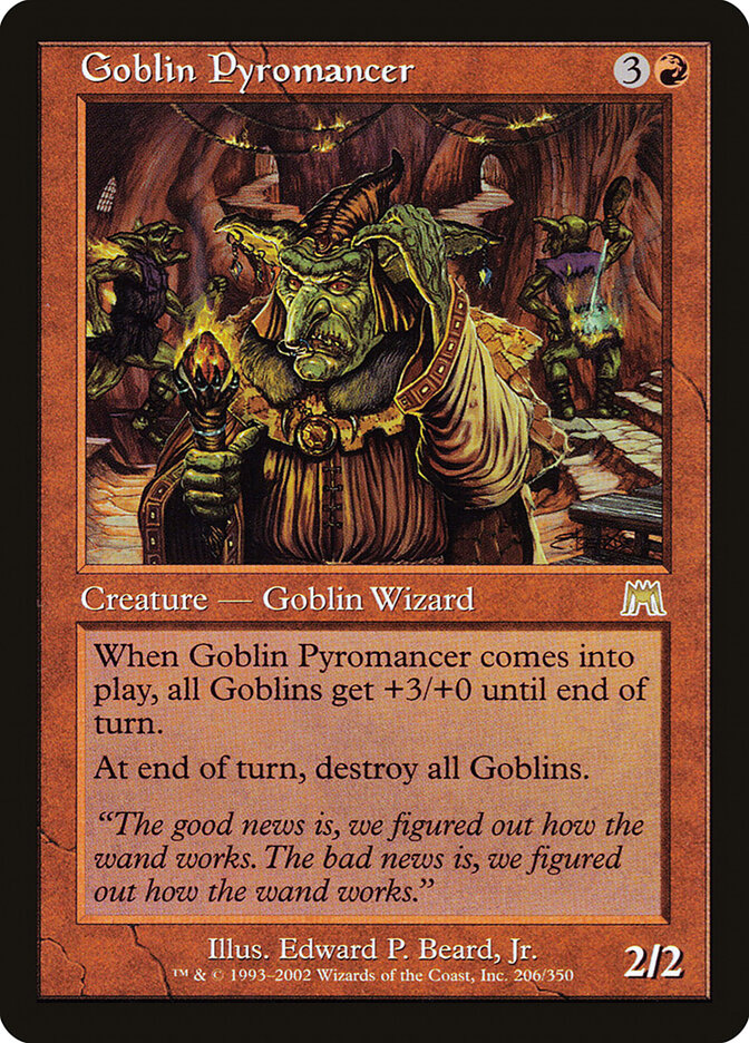 Goblin Pyromancer, Onslaught · 206/350