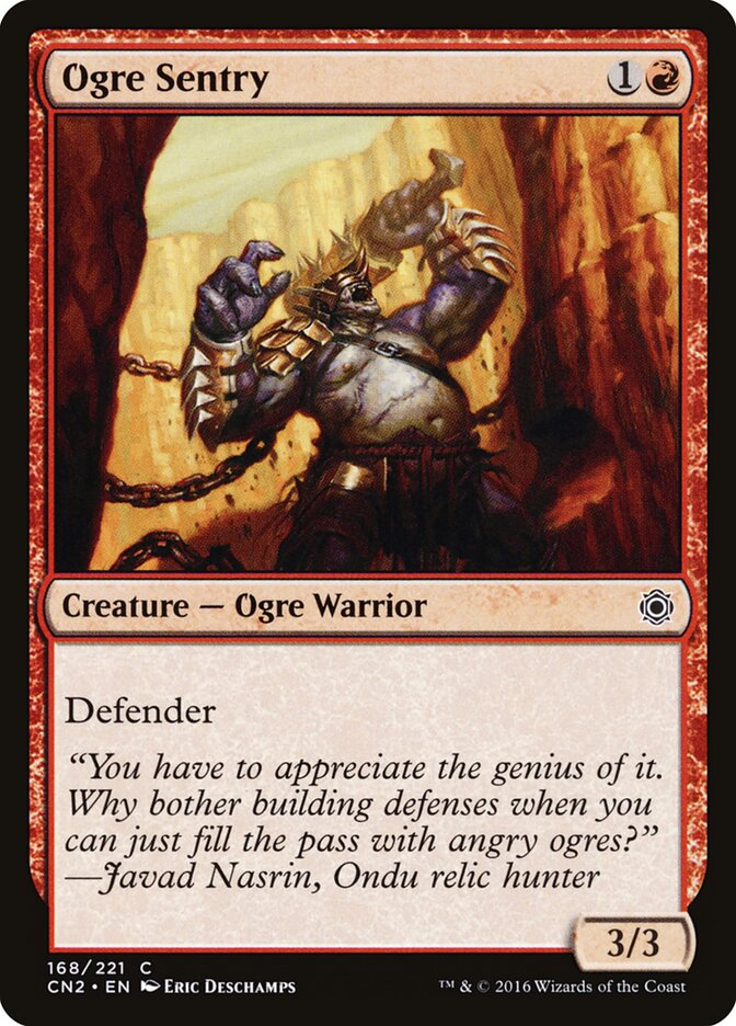 Ogre Sentry, Conspiracy: Take the Crown · 168/221