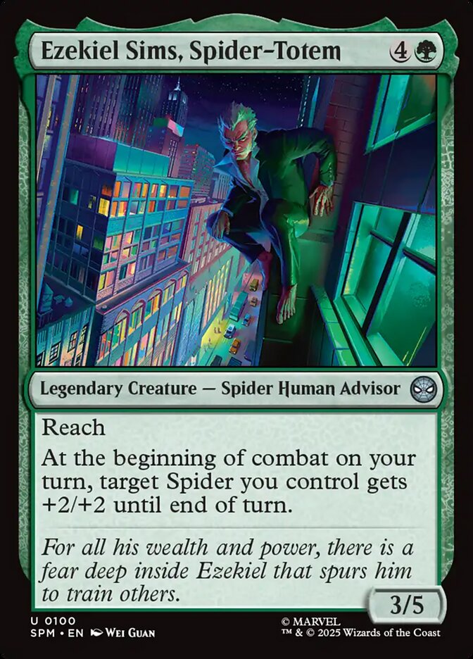 Ezekiel Sims, Spider-Totem, Marvel's Spider-Man · 0100