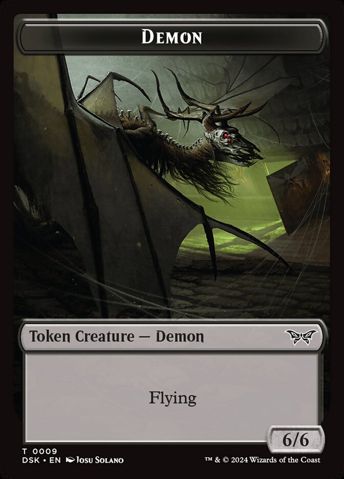 Demon, Duskmourn: House of Horror Tokens · 0009