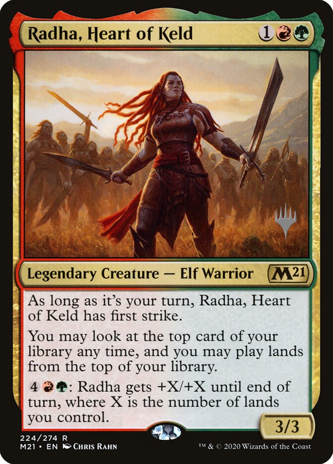 Radha, Heart of Keld, Core Set 2021 Promos · 224/274