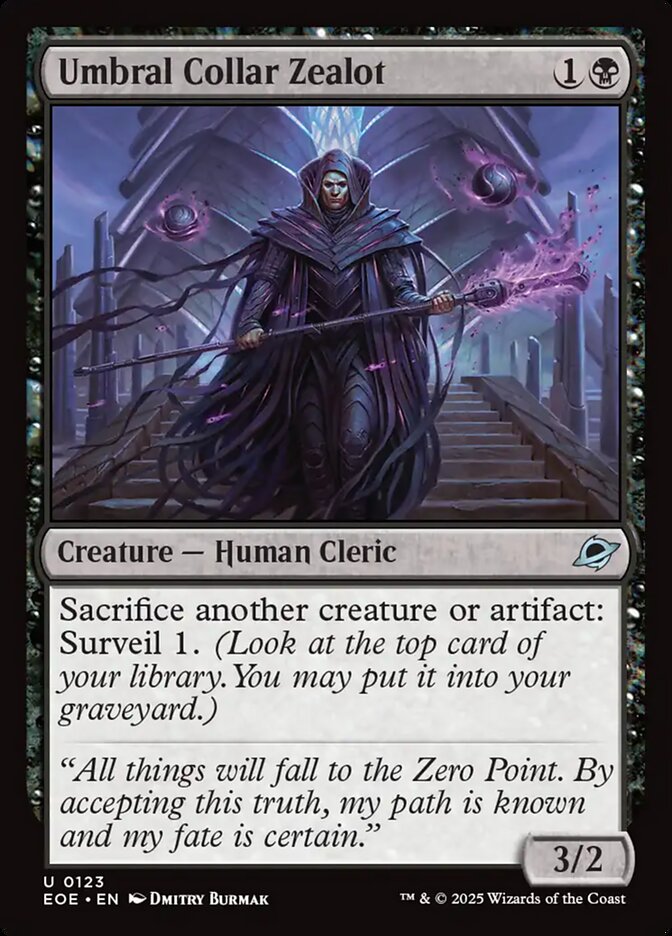 Umbral Collar Zealot, Edge of Eternities · 0123