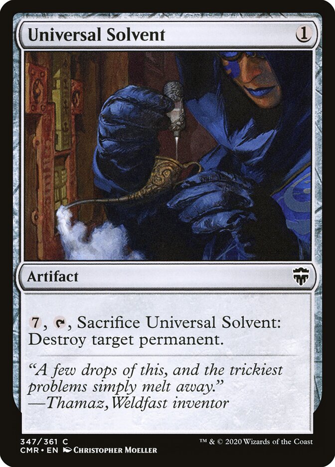 Universal Solvent, Commander Legends · 347/361