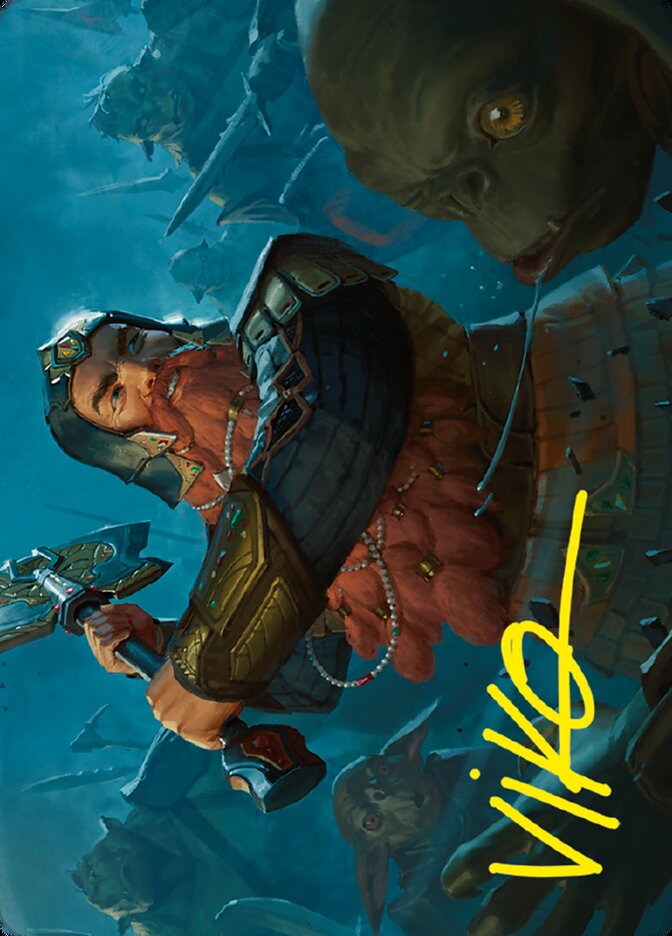 Gimli, Counter of Kills // Gimli, Counter of Kills, Tales of Middle-earth Art Series · 0010