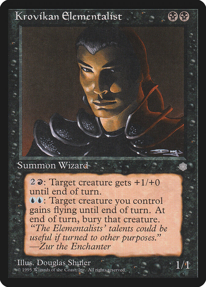 Krovikan Elementalist, Ice Age · 139