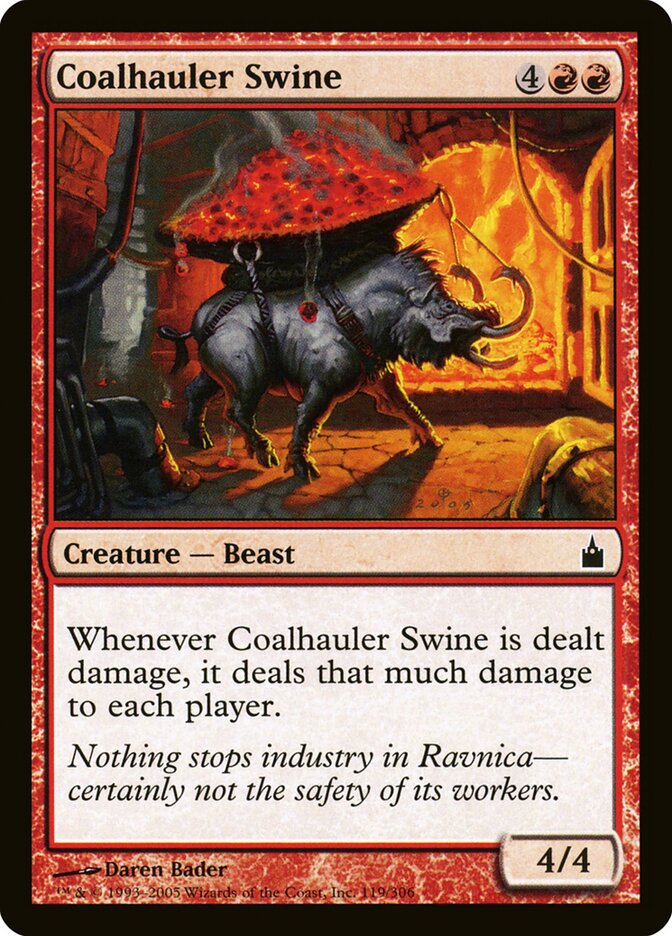Coalhauler Swine, Ravnica: City of Guilds · 119/306