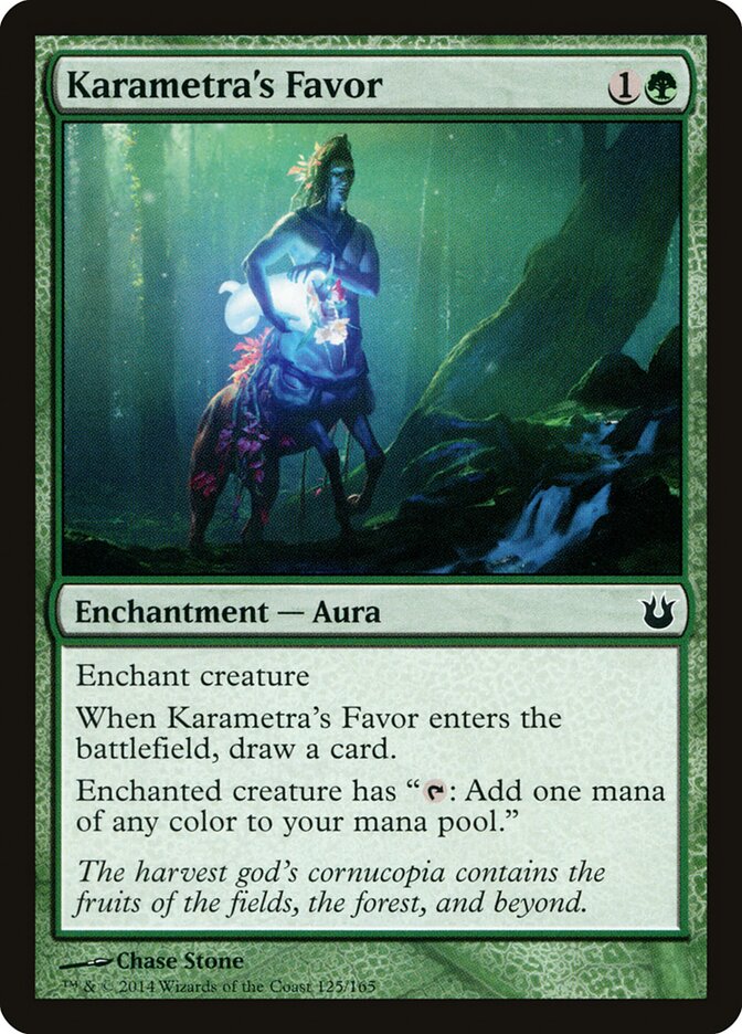 Karametra's Favor, Born of the Gods · 125/165