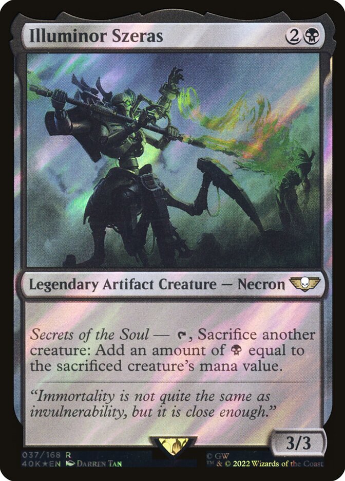 Illuminor Szeras, Warhammer 40,000 Commander · 37-star