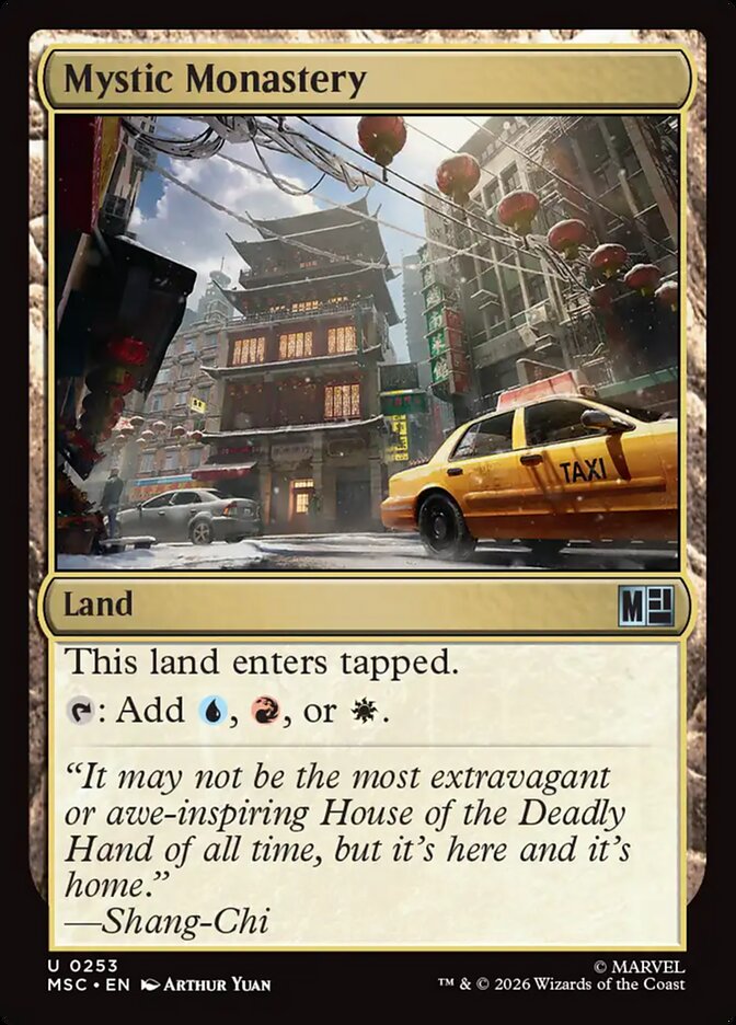 Mystic Monastery, Marvel Super Heroes Commander · 0253