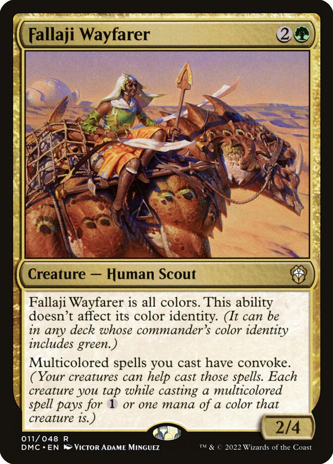 Fallaji Wayfarer, Dominaria United Commander · 011/050
