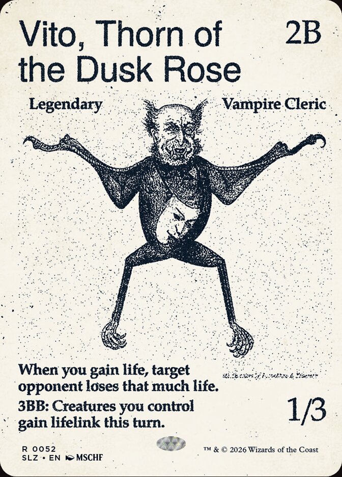 Vito, Thorn of the Dusk Rose, The Zeta Set · 0052