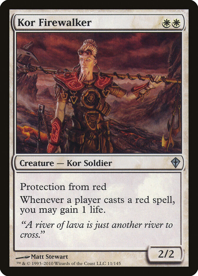 Kor Firewalker, Worldwake · 11/145