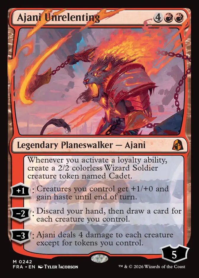 Ajani Unrelenting, Reality Fracture · 0242