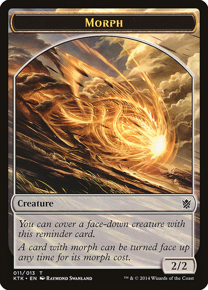 Morph, Khans of Tarkir Tokens · 011