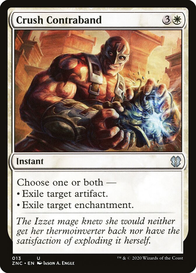 Crush Contraband, Zendikar Rising Commander · 013