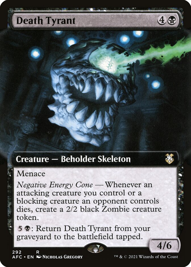 Death Tyrant, Forgotten Realms Commander · 292