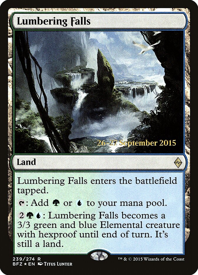 Lumbering Falls, Battle for Zendikar Promos · 239/274