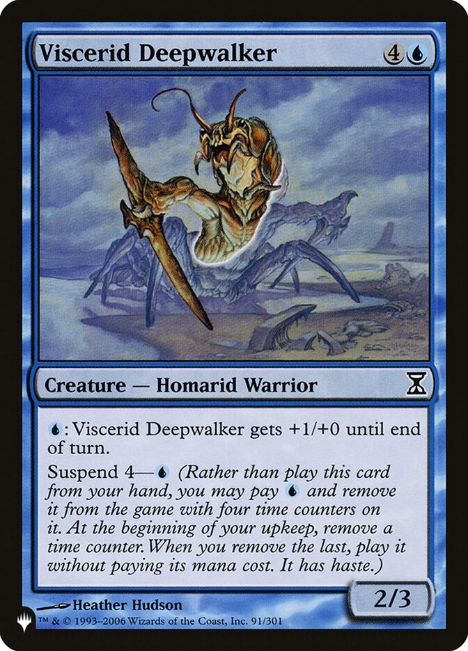 Viscerid Deepwalker, The List · tsp-91
