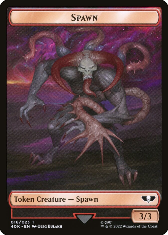 Spawn, Warhammer 40,000 Tokens · 016