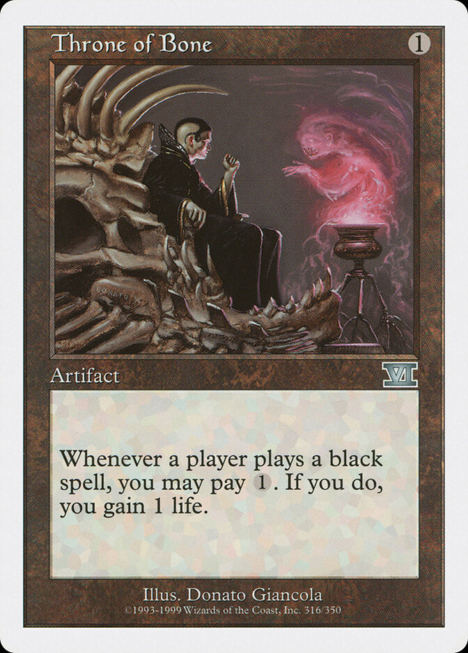 Throne of Bone, Classic Sixth Edition · 316/350