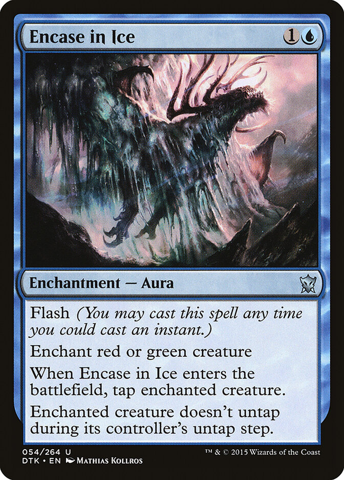 Encase in Ice, Dragons of Tarkir · 054/264