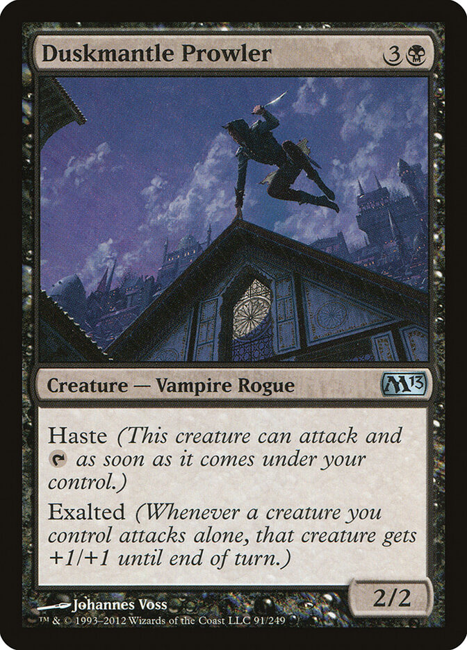 Duskmantle Prowler, Magic 2013 · 91/249