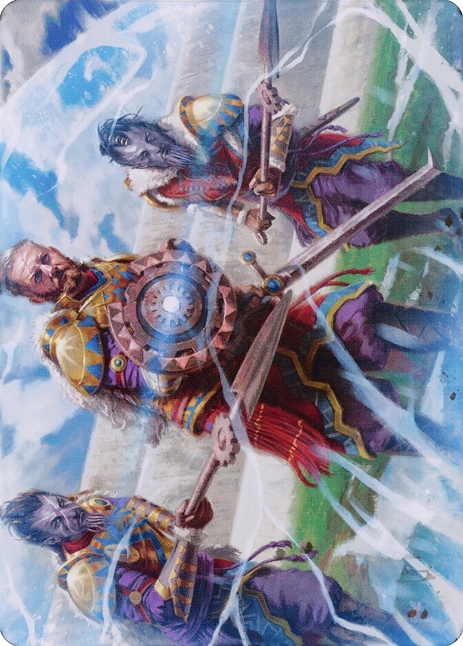 Argivian Phalanx // Argivian Phalanx, Dominaria United Art Series · 003