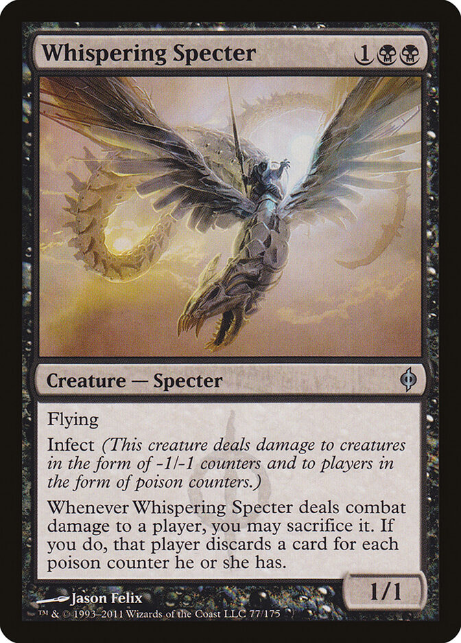 Whispering Specter, New Phyrexia · 77/175