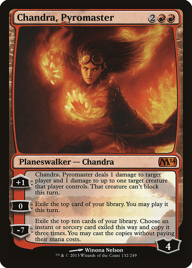 Chandra, Pyromaster, Magic 2014 · 132/249