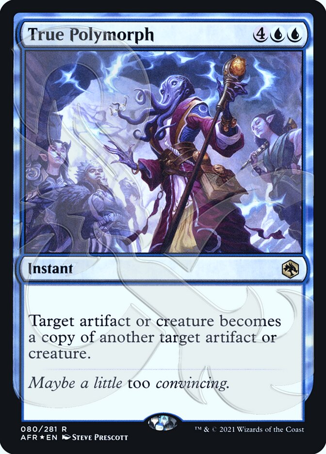 True Polymorph, Adventures in the Forgotten Realms Promos · 80a