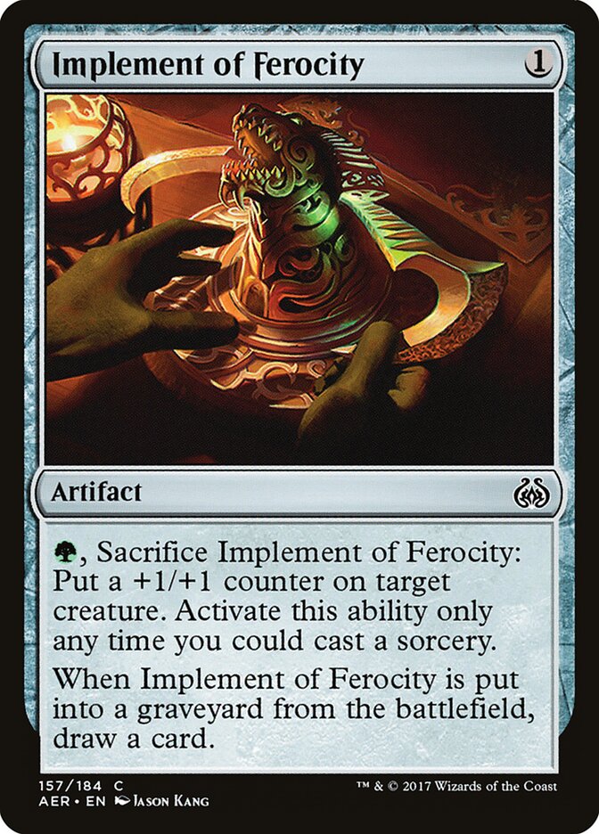 Implement of Ferocity, Aether Revolt · 157/184