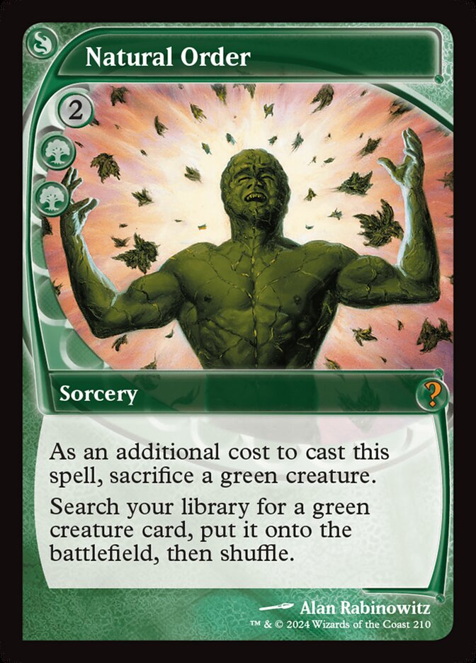Natural Order, Mystery Booster 2 · 0210