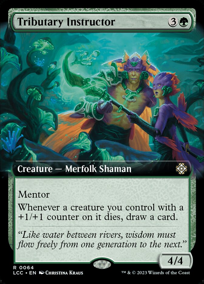 Tributary Instructor, The Lost Caverns of Ixalan Commander · 0064