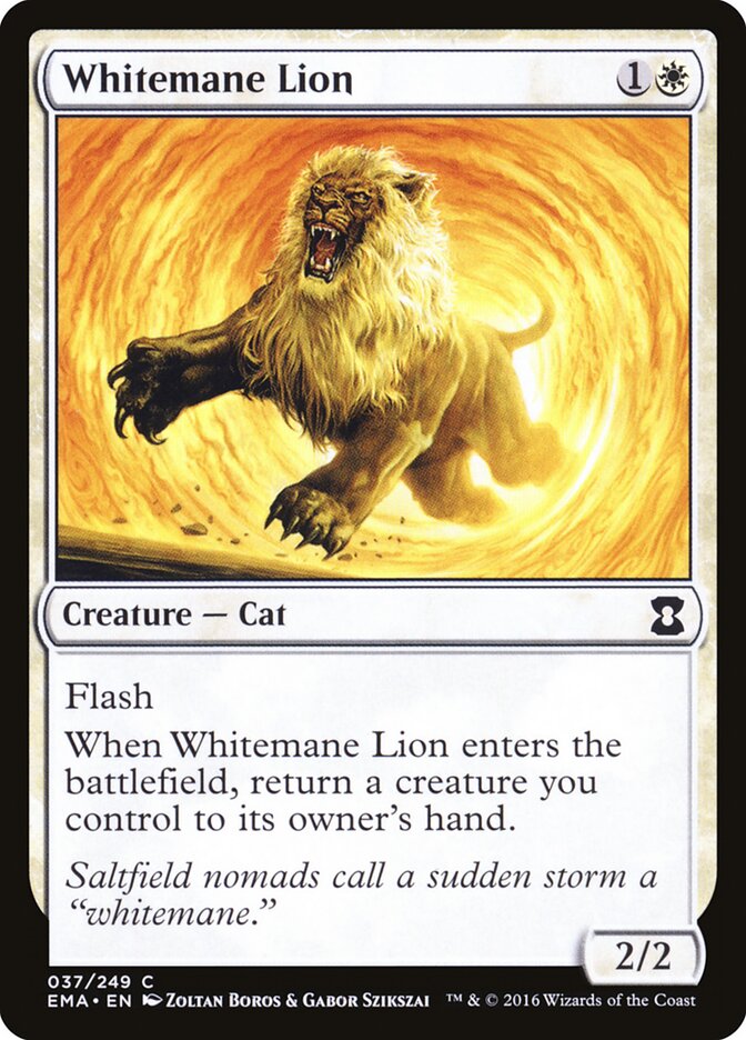 Whitemane Lion, Eternal Masters · 037/249