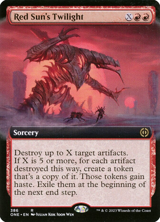 Red Sun's Twilight, Phyrexia: All Will Be One · 386