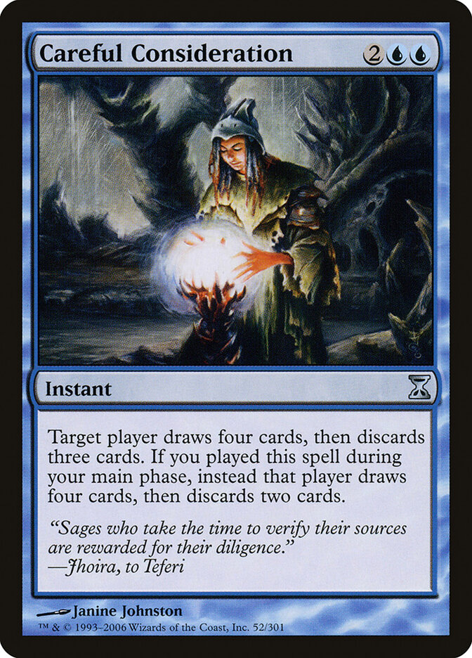 Careful Consideration, Time Spiral · 52/301