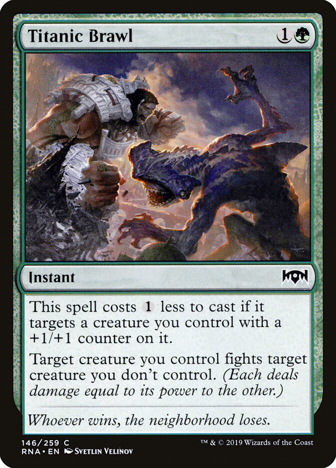 Titanic Brawl, Ravnica Allegiance · 146/259