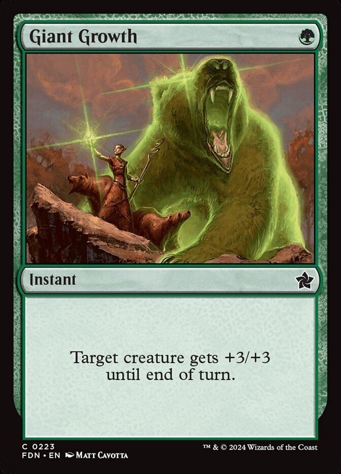 Giant Growth, Foundations · 0223