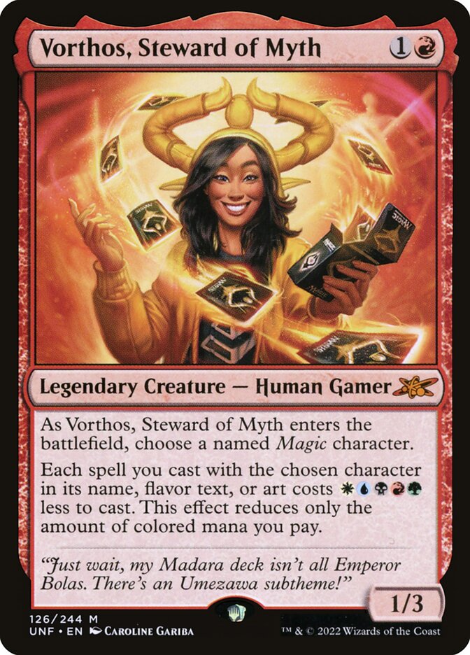 Vorthos, Steward of Myth, Unfinity · 126/244