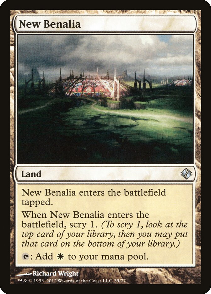 New Benalia, Duel Decks: Venser vs. Koth · 35/77