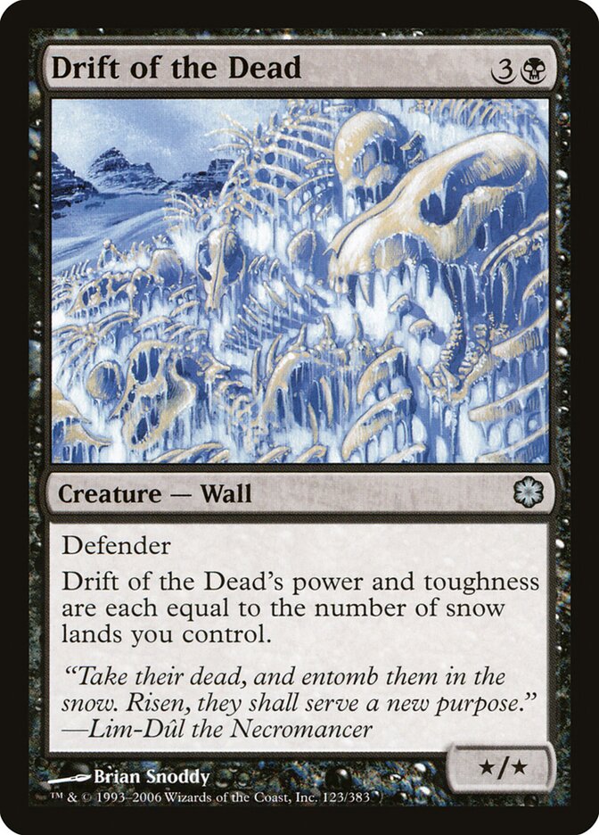 Drift of the Dead, Coldsnap Theme Decks · 123