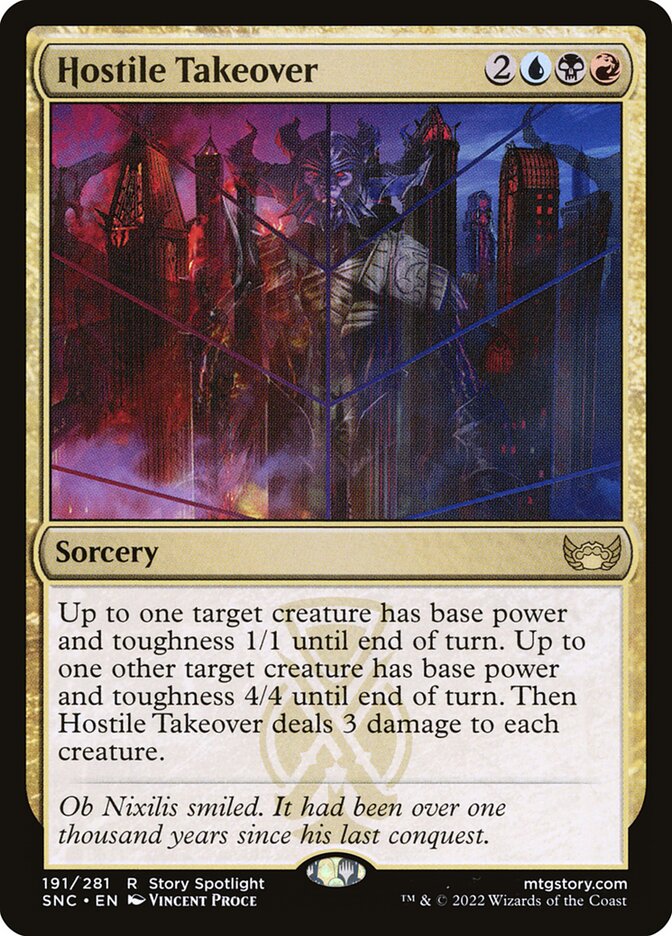 Hostile Takeover, Streets of New Capenna · 191/281