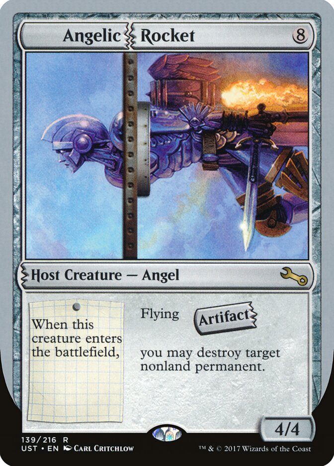 Angelic Rocket, Unstable · 139/216
