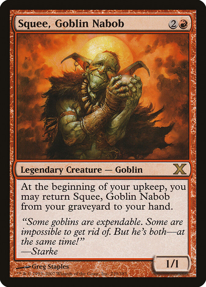 Squee, Goblin Nabob, Tenth Edition · 239/383