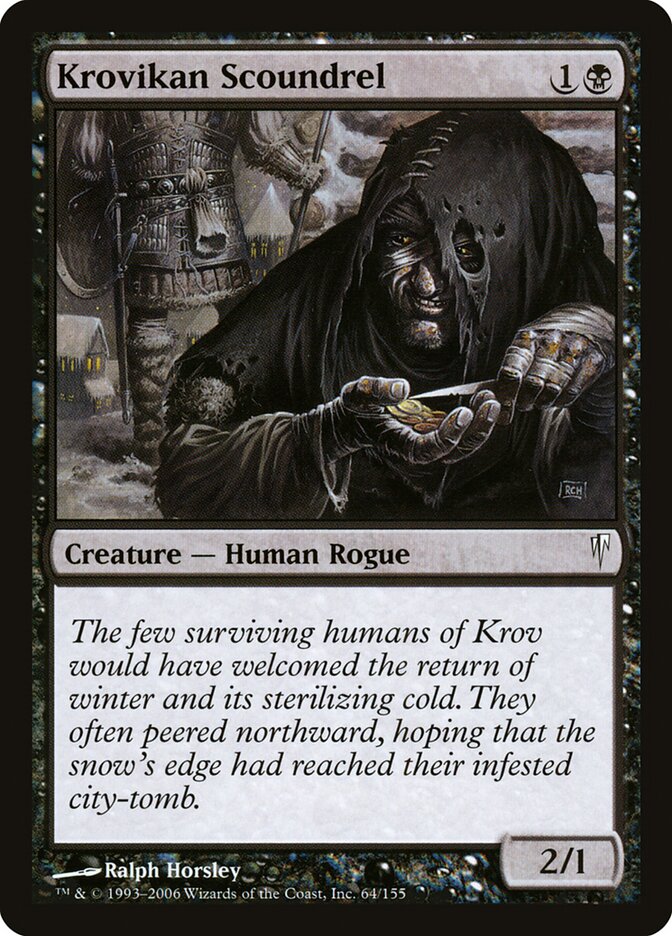 Krovikan Scoundrel, Coldsnap · 64/155