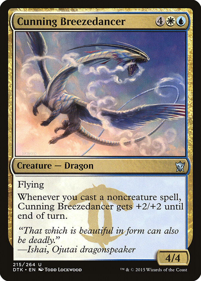 Cunning Breezedancer, Dragons of Tarkir · 215/264
